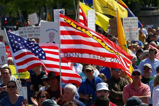 Image result for tea party rally