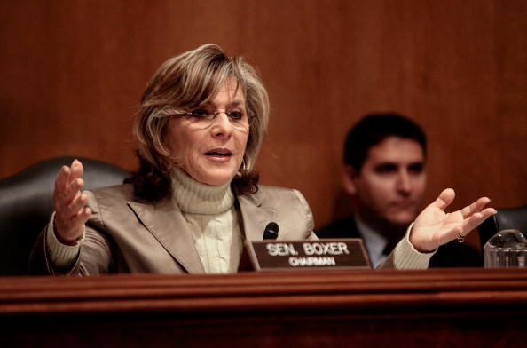 Senator Barbara Boxer, D-CA