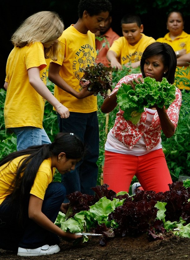 Michelle Obama's Vegetable Garden