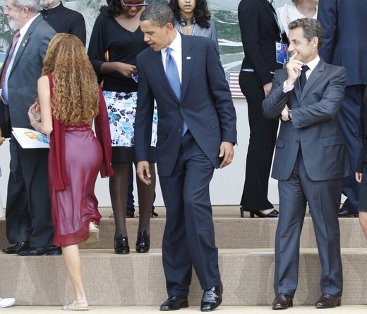 Obama At G-8 Summit