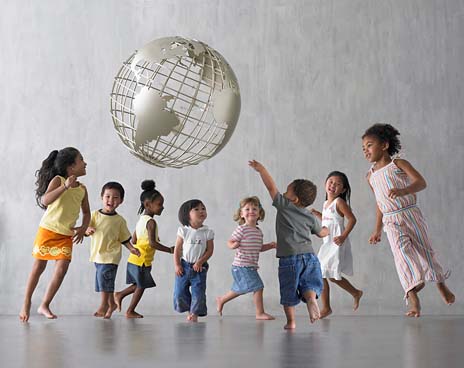 Kid's Playing Together Kid's Playing Together