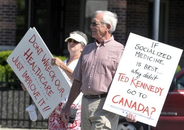 Health Overhaul Protest