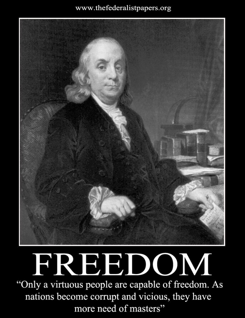 Benjamin Franklin --Freedom