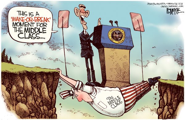 Obama Fiscal Cliff --Barricuda Brigade Girl