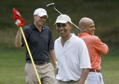 Obama Golfing In Hawaii --Twitter