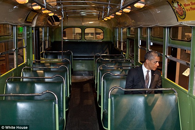 Obama Honors Rosa Parks With Picture Of Himself
