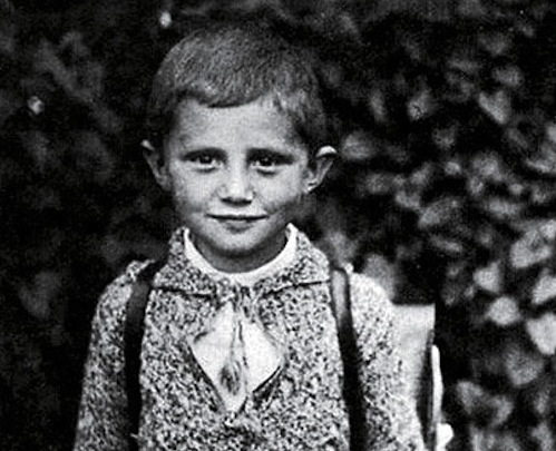 Seven Yr Old Joseph Ratzinger