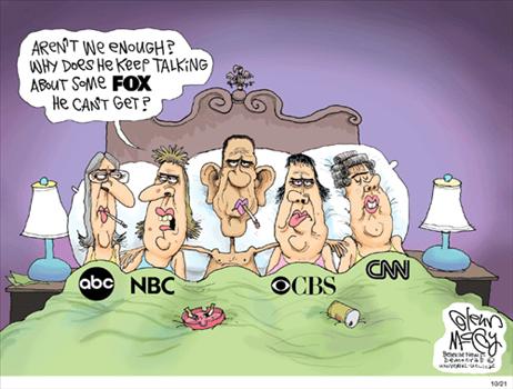 Dinosaur Media In Bed With Obama