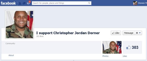 Facebook Fan Page Chris Dorner