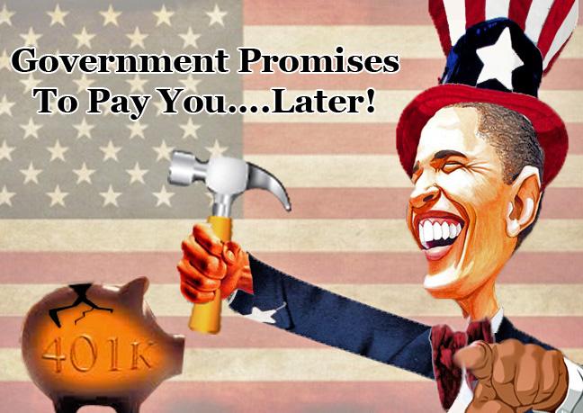 Govt Confiscates Wealth Promises To Pay You Later --Soda Head