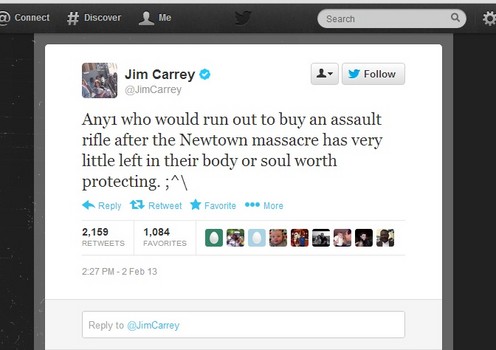 Jim Carey Tweet