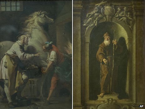 Miracle of Saint Eloi by Gaetano Gandolfi --BBC