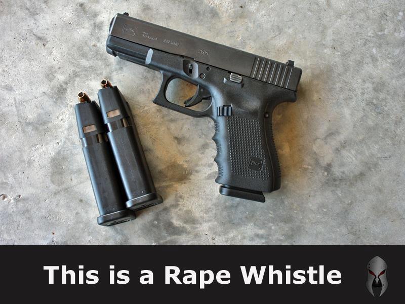 This is my Rape Whistle --1,000,000 Patriots....
