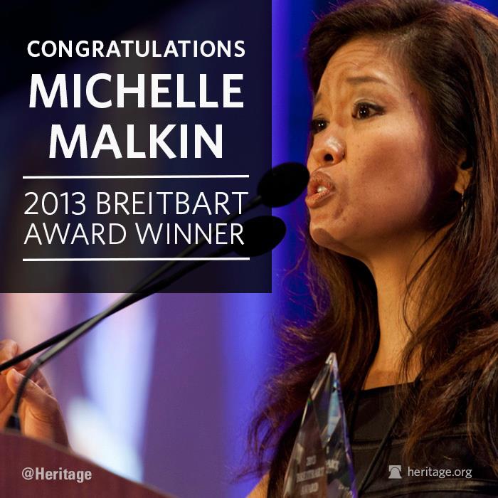 Congratulations Michelle Malkin