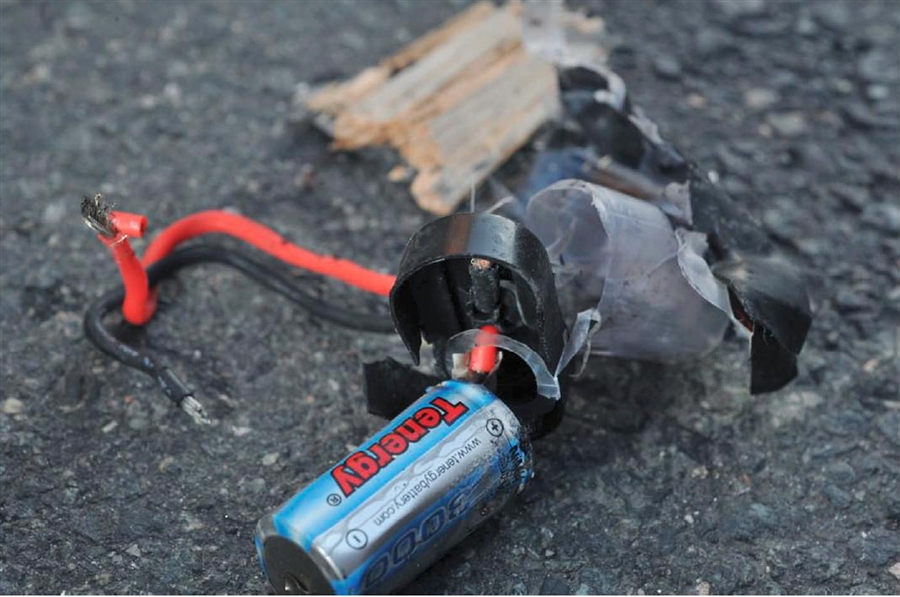 Fremont CA Battery Found at Boston Marathon Bombing