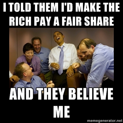 Obama Rich Pay Fair Share