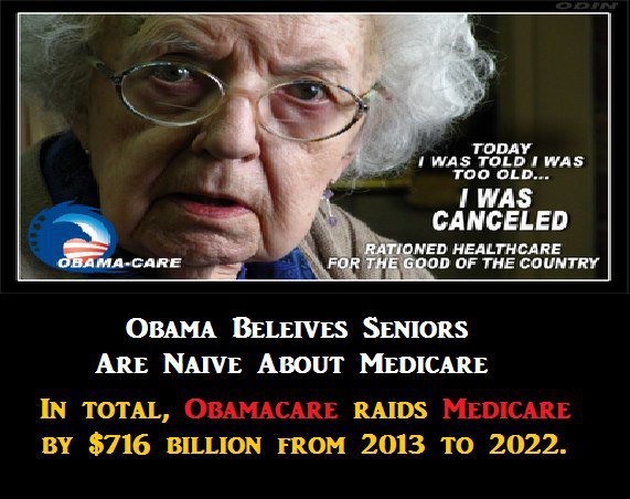 ObamaCare Stole 700 Billion From Medicare
