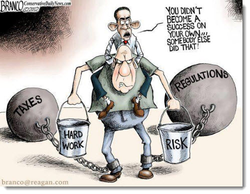 Obama's Watch Taxes & Regulations