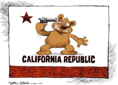 State of California Suicide --Cagle Cartoons