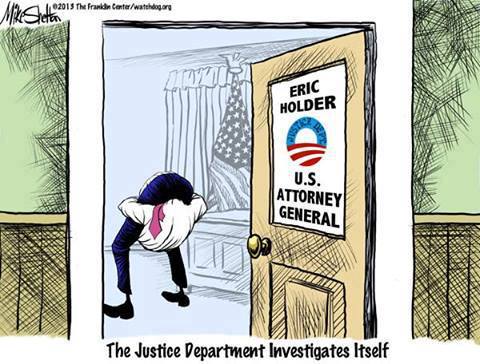 DoJ Investigates Itself-- No Lapdog Media