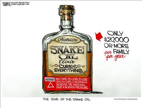 ObamaCare Snake Oil