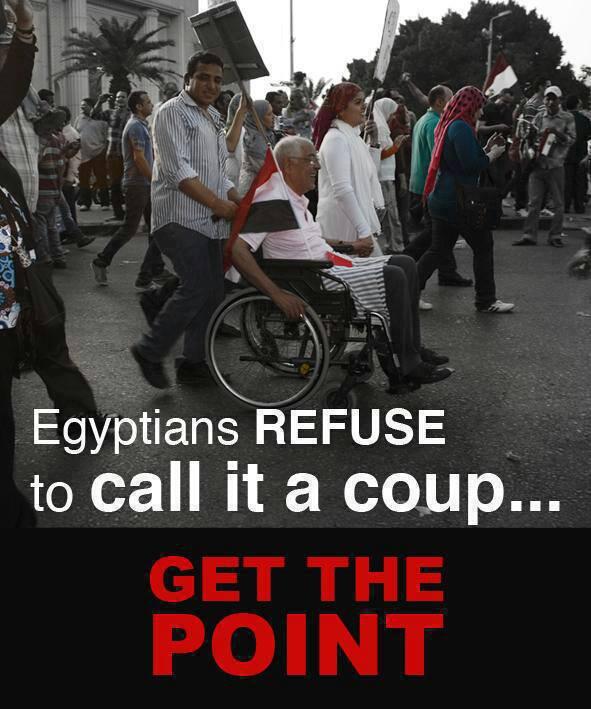 Egyptians Refuse To Call It A Coup