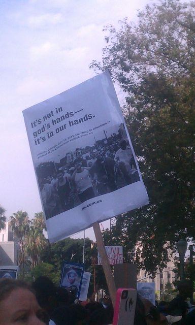 Marxists Protesting for Trayvon Martin L.A.