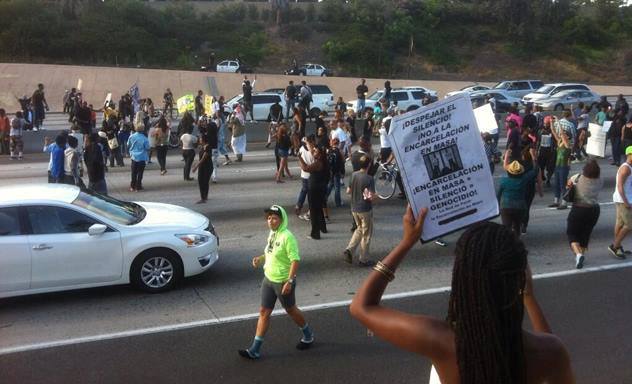 Protesters Shut Down I-10