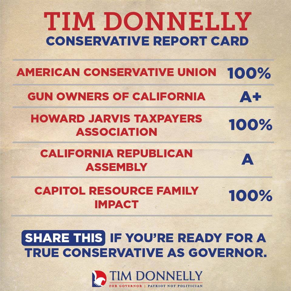 Tim Donnelly For California Governor