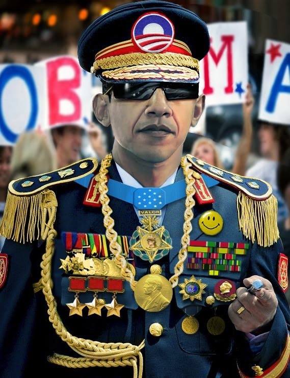 Dictator King President Obama --Media Circus