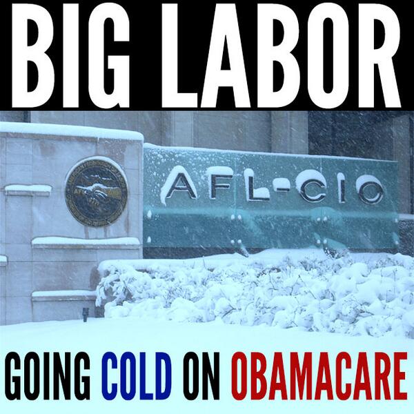 AFL-CIO Growing Cold On ObamaCare