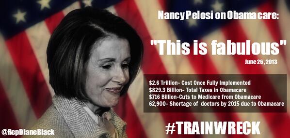 Nancy Pelosi ObamaCare is Fabulous