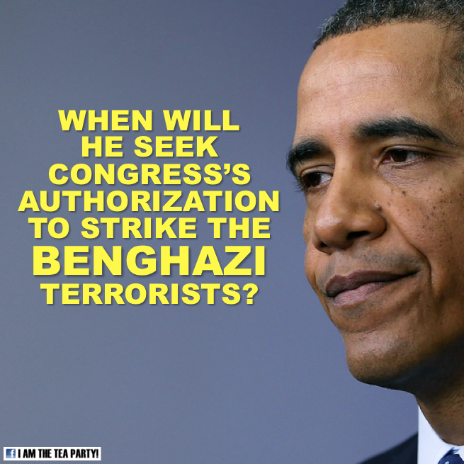 Obama Benghazi--I Am The Tea Party