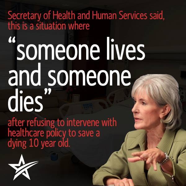Someone Lives Someone Dies Welcome to ObamaCare