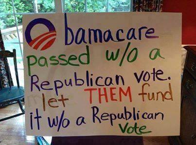ObamaCare Owned By Democrats