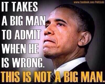 Obama Not a Big Man