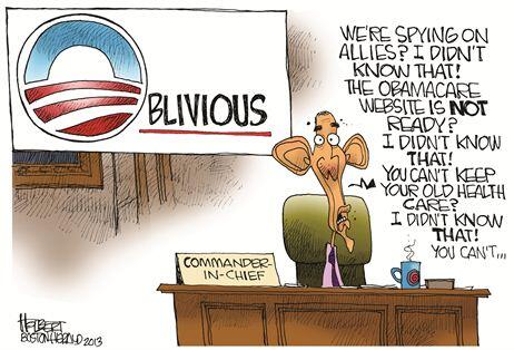 Obama Oblivious