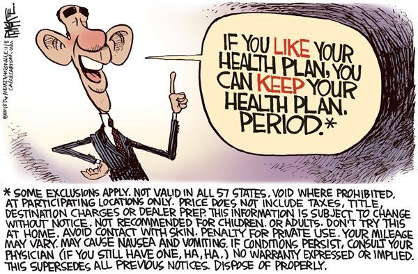 ObamaCare Exclusions