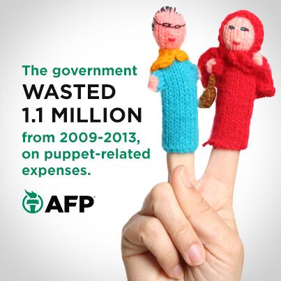 Govt Spent $1.1 Million on Puppets