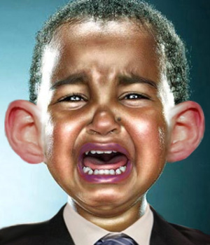 Cry Baby Obama