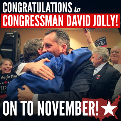 Congrats David Jolly