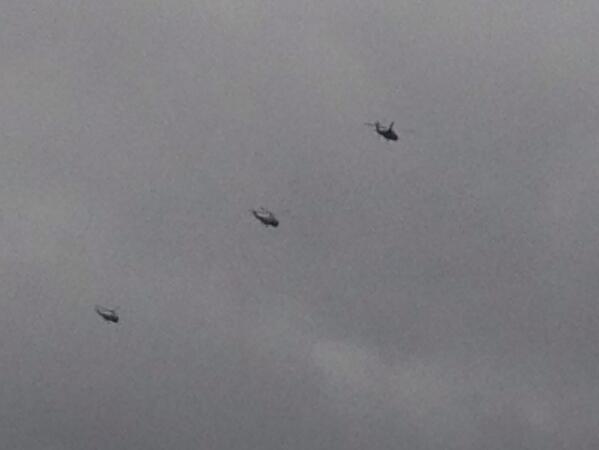 Obama 3 Helicopters