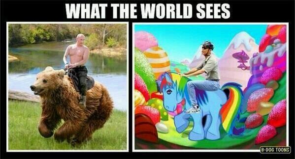 Putin -v- Obama