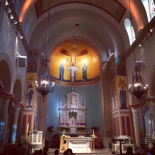 Easter Mass St Monica's