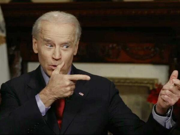 Joe Biden Finger Gun