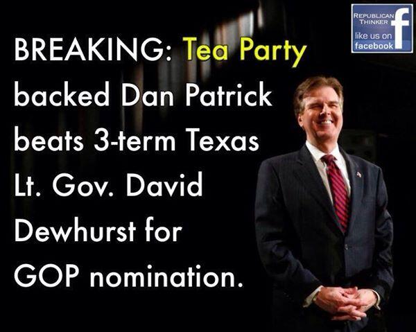 Dan Patrick Tea Party