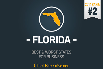 Florida Second Best State for Business