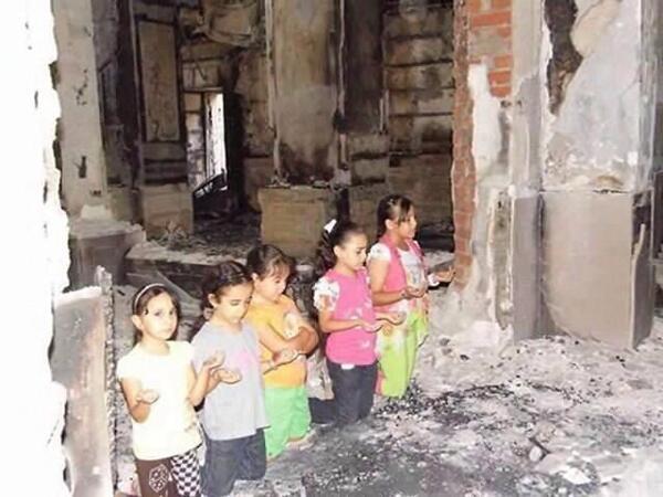 Islamic Terrorists Burn Churches