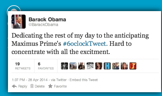 Obama Tweet