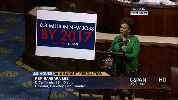 Rep Barbara Lee